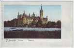 AK Schwerin Schloss Seeseite goldene Fenster 1900