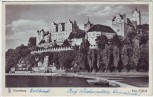 AK Bernburg Blick auf Schloß 1950