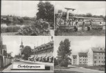 AK Schkopau Freibad Hallesche Straße
