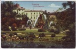 AK Bromberg Bydgoszcz Regierungsgarten Feldpost Stempel Reservelazarett Zivilkasino Westpreußen Polen 1916