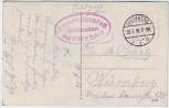 AK Bromberg Bydgoszcz Regierungsgarten Feldpost Stempel Reservelazarett Zivilkasino Westpreußen Polen 1916