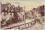 VERKAUFT !!!   AK Alt München Au Am Quellenbach 3 Männer 1910 RAR