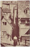 VERKAUFT !!!   AK Alt München Au Aufstieg zur Hochstraße mit Menschen 1910