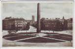 AK Foto München Karolinenplatz mit Obelisk 1929