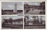 AK Mehrbild Espelkamp Mittwald Südtor Badeanstalt Martinskirche Schule 1940