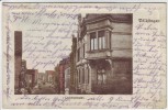 AK Völklingen Luisenstrasse mit Menschen Saarland 1901 RAR