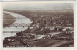 AK Foto Wien Blick von der Höhenstraße Österreich 1951