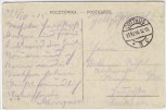 AK Warszawa Warschau Hotel Europejski und Bristol Polen Feldpost 1915