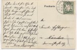 AK Thanhausen b. Bärnau Schloss mit Handlung Ernst Kutzer Wappen der letzten Gutsherrschaft Verlag Hans Pernat K.B. Bahnpost 1903 Sammlerstück RAR