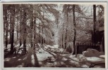 VERKAUFT !!!   AK Foto Kurort Hartha Ansicht im Winter bei Tharandt 1960