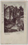 AK Passepartout Elgersburg Schlosshof 1900
