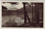 AK Foto Klopeiner See mit Hochobir bei Sankt Kanzian Kärnten Österreich 1962