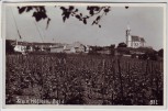 AK Foto Kleinhöflein im Burgenland Ortsansicht mit Kirche bei Eisenstadt Österreich 1954 RAR
