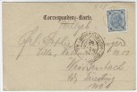 AK Gruss aus Messern Schloss Wildberg Niederösterreich Österreich 1902