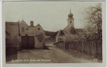 AK Foto St. Valentin Kirche mit Pfarrhaus Niederösterreich Österreich 1930