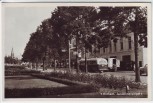 AK Foto Arnhem Arnheim Jansbinnensingel mit Bus Gelderland Niederlande 1950
