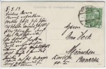 AK Pergine Valsugana Ortsansicht Trient Südtirol Italien 1913