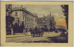 AK Zürich Hennebergpalast und rotes Schloss Pferdekutsche ZH Schweiz 1911