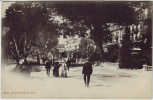 AK Interlaken Höheweg mit Menschen BE Schweiz 1910