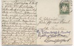 AK Bad Kissingen Blumen-u. Frühstücksverkauf im Kurgarten viele Menschen 1909