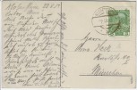 AK Klobenstein (Ritten) Hotel Pension Post mit Schlern Südtirol Italien 1913