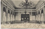 VERKAUFT !!!   AK Metz Kais. Lyceum Lycee Die Aula mit Menschen Moselle Lothringen Frankreich Soldatenkarte 1908 Sammlerstück RAR