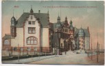 AK Metz Das neue General-Kommando Absteige-Quartier des Kaisers Moselle Lothringen Frankreich Soldatenkarte 1910