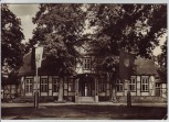 AK Foto Friedrichsmoor Jagdschloß Einsatzlager FDJ Lewitz mit Fahnen bei Neustadt-Glewe 1961