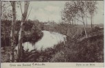 VERKAUFT !!!   AK Gruss aus Handorf Partie an der Werse bei Münster 1905