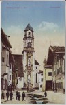AK Mittenwald an der Isar Obermarkt 1910