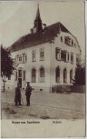 AK Gruss aus Sundheim Schule mit Soldaten bei Kehl 1920 RAR