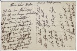 VERKAUFT !!!   AK Gruß aus Oberenzen Oberentzen Hauptstraße Pfarrhaus Wirtschaft bei Ensisheim Haut-Rhin Elsass Frankreich 1919 RAR