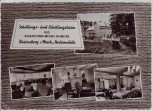 AK Mehrbild Rheinsberg Erholungsheim Untermühle 1963