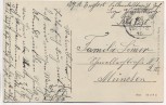 AK Zweibrücken Landauerstrasse mit Menschen Feldpost 1915 Sammlerstück RAR