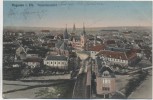 AK Hagenau im Elsass Gesamtansicht Haguenau Bas-Rhin Frankreich Garnisionslazarett Feldpost 1915