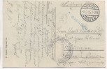 AK Hagenau im Elsass Gesamtansicht Haguenau Bas-Rhin Frankreich Garnisionslazarett Feldpost 1915