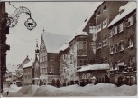 AK Foto Isny im Allgäu Beim Rathaus im Winter 1968