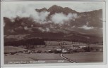 AK Foto Söll in Tirol Ortsansicht mit Wildem Kaiser Österreich 1935