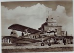 VERKAUFT !!!   AK Foto Chemnitz Flughafen Deutsche Lufthansa 1959 RAR
