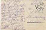AK Dillenburg Vom Köppel aus Feldpost 1915