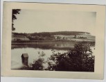 VERKAUFT !!!   AK Foto Hainspitz am See Ortsansicht vom See aus Kr. Eisenberg Thüringen 1960
