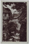 AK Foto Suhl Partie am Malzhaus Thüringen 1954