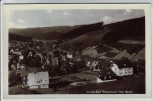 AK Foto Stützerbach Ortsansicht mit Bahngleis bei Ilmenau Thüringen 1960