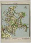AK Phönix Wanderkarte Insel Rügen 1940