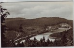 VERKAUFT !!!   AK Foto Frankenhain (Geratal) Blick zur Lütschetalsperre Thüringen 1957