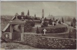 AK Golzern an der Mulde Friedhof mit Denkmal für verstorbene Kriegsgefangene bei Nerchau Grimma 1920