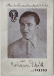 VERKAUFT !!!   AK Foto Hermann Schild Radrennfahrer Radsport Presto Fahrrad 1938 RAR