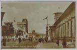 AK Foto Düsseldorf Gesolei Blick auf Kaisers Turm-Cafe mit Menschen 1926