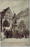 AK Jena Denkmal Johann Friedrich des Grossmütigen von Sachsen Studentika 1905