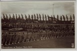 AK Foto Berlin Westend Sommerblumen am Funkturm Frauen Kostüm 1935